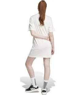 adidas Essentials 3-Stripes Single Jersey Boyfriend T-Shirt Dress | Dresses -Dasadi Store 5156C23lOlL. AC SR736920