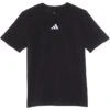 adidas Kids Small Embroidered Logo Tee (Big Kids) | Shirts & Tops