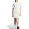 adidas Essentials 3-Stripes Single Jersey Boyfriend T-Shirt Dress | Dresses
