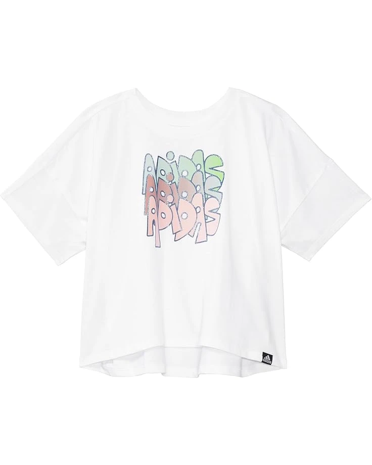 adidas Kids Loose Box Tee S24 (Toddler/Little Kid) | Shirts & Tops 1 adidas Kids Loose Box Tee S24 (Toddler/Little Kid) | Shirts & Tops