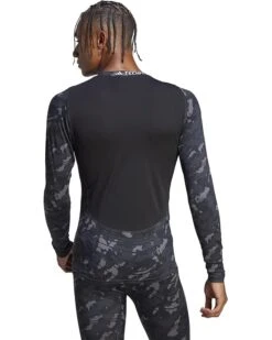 adidas Techfit™ All Over Printed Training Long Sleeve T-Shirt | Shirts & Tops -Dasadi Store 61 UASluKrL. AC SR736920