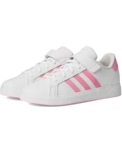 adidas Kids Grand Court 2.0 Elastic (Little Kid/Big Kid) | Sneakers & Athletic Shoes