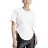 adidas by Stella McCartney Sportswear Curfed Hem T-Shirt IT8271 | Shirts & Tops