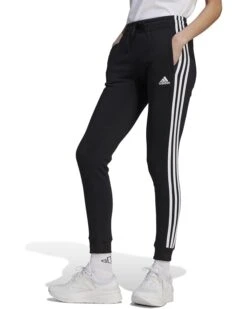 adidas 3-Stripes Fleece Cuffed Pants