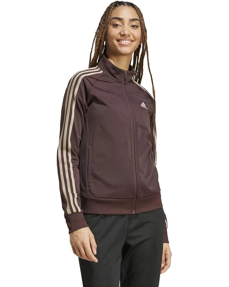 adidas Primegreen Essentials Warm-Up Slim 3-Stripes Track Jacket | Coats & Outerwear 5 adidas Primegreen Essentials Warm-Up Slim 3-Stripes Track Jacket | Coats & Outerwear - Image 5