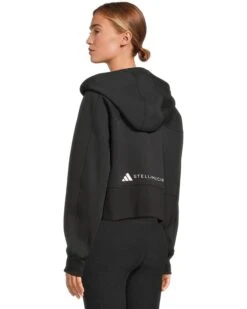 Adidas by Stella McCartney Sportswear - Cropped Hoodie JD8107 | Hoodies & Sweatshirts -Dasadi Store 616r1QtR3BL. AC SR736920