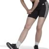 adidas Training Essentials 3-Stripes High-Waisted Shorts