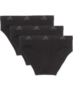 adidas Stretch Cotton Brief 3-Pack | Underwear