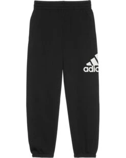 adidas Kids Essential Graphic Fleece Joggers (Big Kid) | Pants