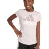 adidas Kids Essential Poly Melange Tee S24(Big Kid) | Shirts & Tops