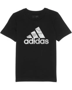 adidas Kids France Camo Logo Tee (Big Kids) | Shirts & Tops