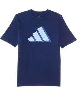 adidas Kids Big Logo Tee (Big Kids) | Shirts & Tops
