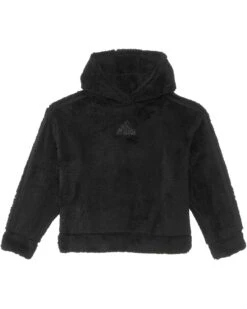 adidas Kids Cozy Furry Sherpa Hooded Pullover (Big Kid) | Hoodies & Sweatshirts