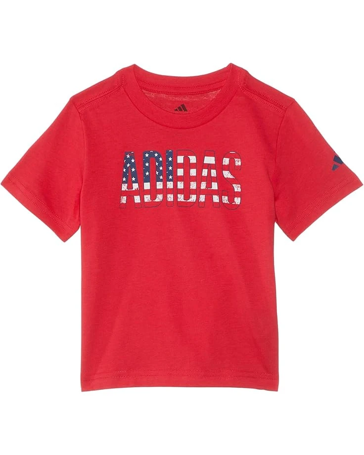 adidas Kids Graphic Tee (Toddler/Little Kids) | Shirts & Tops 3 adidas Kids Graphic Tee (Toddler/Little Kids) | Shirts & Tops - Image 3