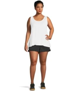 adidas Plus Size Pacer Essentials Knit High-Rise Shorts -Dasadi Store 61sXTfTZcKL. AC SR736920