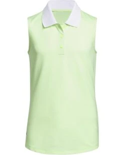 adidas Golf Kids Sleeveless Golf Polo Shirt (Little Kids/Big Kids) | Shirts & Tops