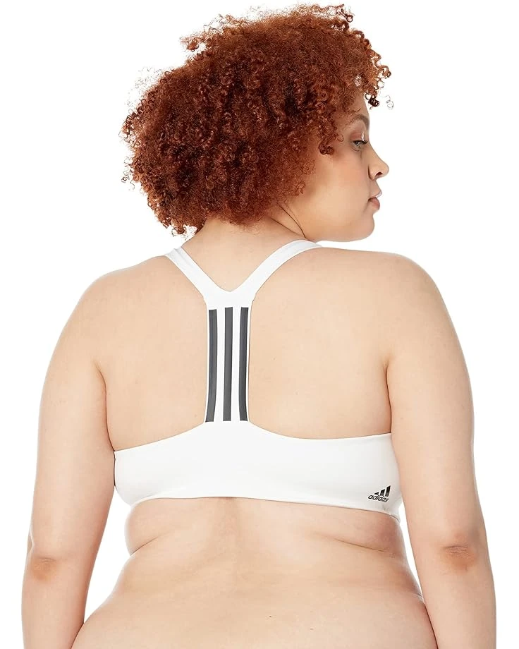 adidas Plus Size Training Medium Support Better 3-Stripes Bra | Underwear & Intimates 3 adidas Plus Size Training Medium Support Better 3-Stripes Bra | Underwear & Intimates - Image 3