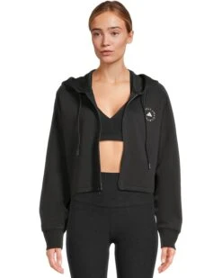 Adidas by Stella McCartney Sportswear - Cropped Hoodie JD8107 | Hoodies & Sweatshirts