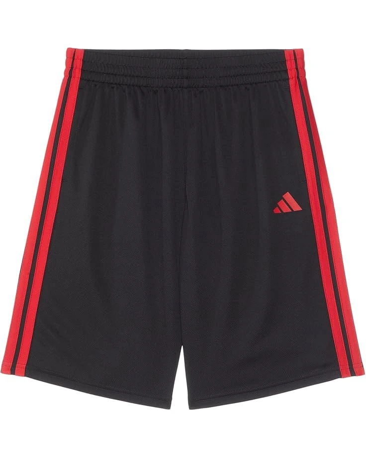 adidas Kids Essentials 3-Stripe Shorts (Toddler/Little Kids) 2 adidas Kids Essentials 3-Stripe Shorts (Toddler/Little Kids) - Image 2