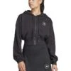 adidas by Stella McCartney Cropped Zipped Hoodie IN3637 | Hoodies & Sweatshirts