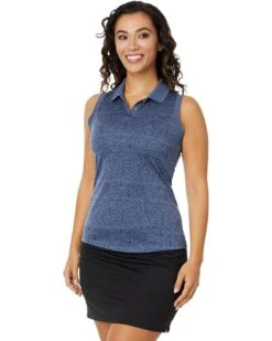 adidas Golf Ultimate365 Jacquard Sleeveless Polo | Shirts & Tops -Dasadi Store 71LLIxJlkDL. AC SR736920