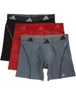 adidas Performance Mesh Graphic Boxer Brief 3-Pack | Underwear