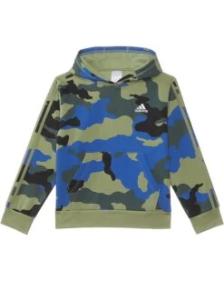 adidas Kids Aop France Camo Hooded Pullover (Big Kid) | Hoodies & Sweatshirts
