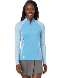 adidas Golf Ultimate365 Mock Quarter Zip Golf Pullover | Shirts & Tops