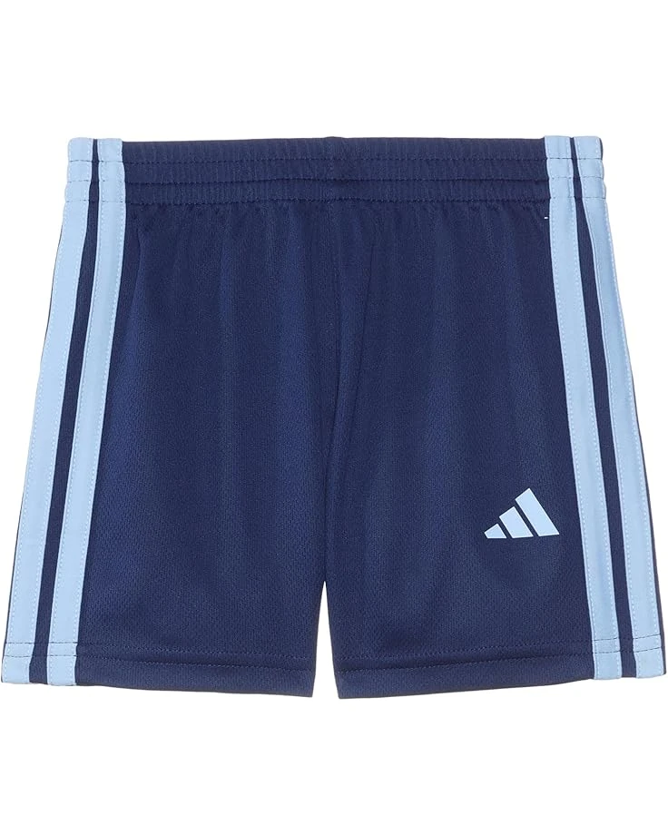 adidas Kids Essentials 3-Stripe Shorts (Toddler/Little Kids) 3 adidas Kids Essentials 3-Stripe Shorts (Toddler/Little Kids) - Image 3