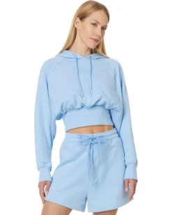 adidas by Stella McCartney Cropped Hoodie IW6317 | Hoodies & Sweatshirts