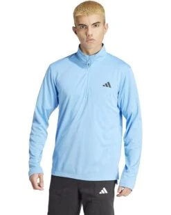 adidas Training Essentials 1/4 Zip Sweatshirt | Hoodies & Sweatshirts