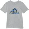 adidas Kids France Camo Logo Heather Tee (Big Kid) | Shirts & Tops