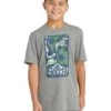adidas Kids SS Soccer Htr Tee(Toddler/Little Kid) | Shirts & Tops