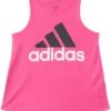 adidas Kids Curve Hem Tank(Big Kid) | Shirts & Tops