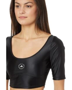 adidas by Stella McCartney Crop Top IN3654 | Shirts & Tops -Dasadi Store 71skyUg3gJL. AC SR736920