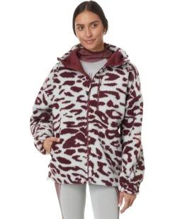 adidas by Stella McCartney Jaquard Fleece with Zipper IW3841 | Hoodies & Sweatshirts