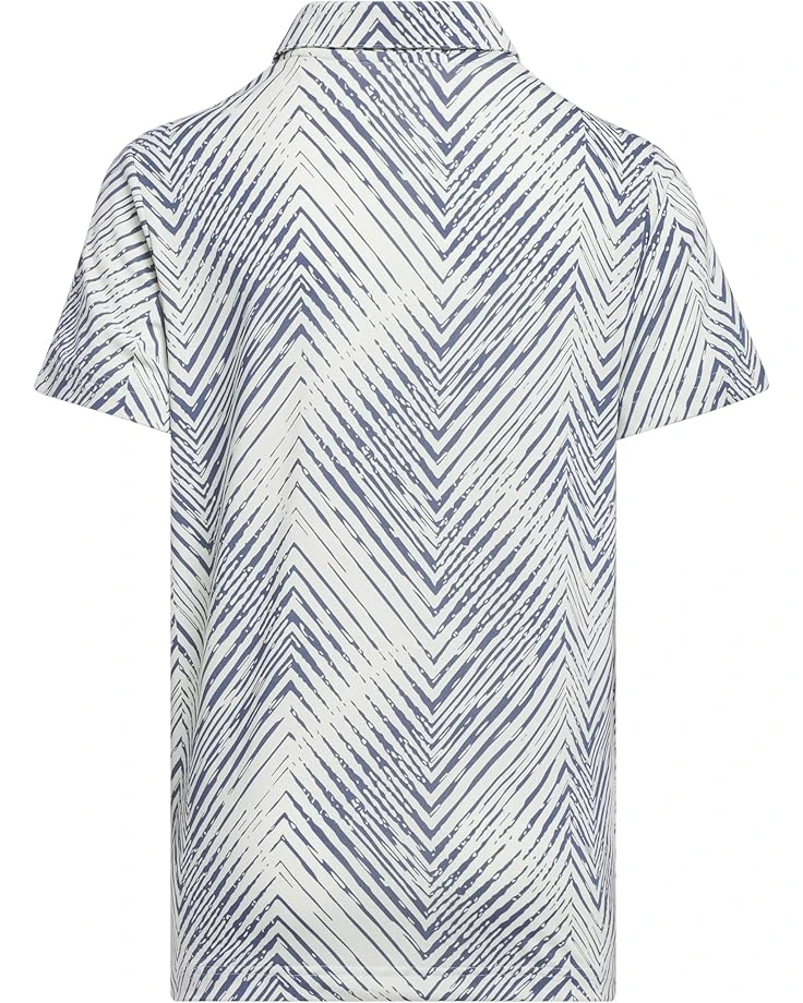 adidas Golf Kids Scripted Golf Polo Shirt (Little Kids/Big Kids) | Shirts & Tops 2 adidas Golf Kids Scripted Golf Polo Shirt (Little Kids/Big Kids) | Shirts & Tops - Image 2