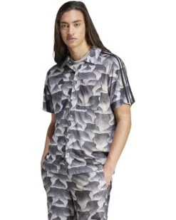 adidas Tiro All Over Printed Mesh Resort Shirt | Shirts & Tops