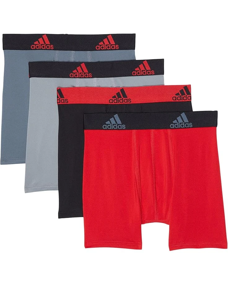 adidas Kids Performance Boxer Briefs Underwear 4-Pack (Big Kids) 2 adidas Kids Performance Boxer Briefs Underwear 4-Pack (Big Kids) - Image 2