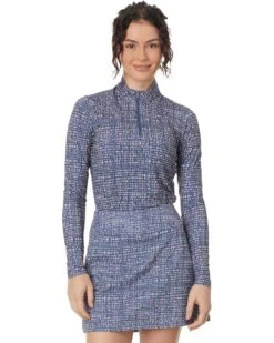 adidas Golf Ultimate365 Printed 1/4 Zip Mock Tee | Shirts & Tops -Dasadi Store 8197lfRH4GL. AC SR736920