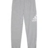 adidas Kids Essential Heather Graphic Fleece Joggers (Big Kid) | Pants
