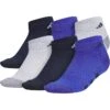 adidas Kids Athletic Cushioned 6-Pack Low Cut (Little Kid/Big Kid/Adult) | Socks