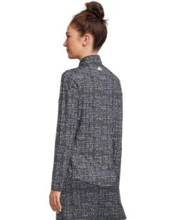 adidas Golf Ultimate365 Printed 1/4 Zip Mock Tee | Shirts & Tops -Dasadi Store 81WsOmu bjL. AC SR736920