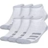 adidas Kids Cushioned Angle Stripe Low Cut Socks 6-Pack (Little Kid/Big Kid/Adult)