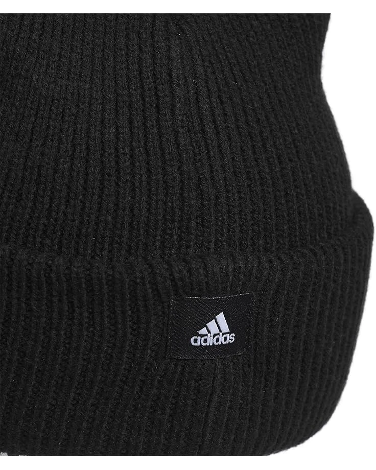 adidas Script Fold Beanie | Hats 3 adidas Script Fold Beanie | Hats - Image 3