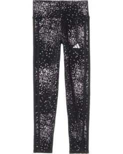 adidas Kids Glam Aop 3 Stripe Cozy Legging (Big Kid) | Pants