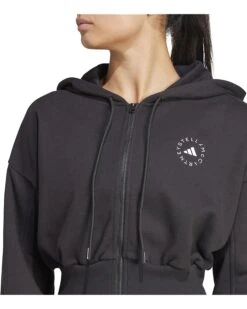 adidas by Stella McCartney Cropped Zipped Hoodie IN3637 | Hoodies & Sweatshirts -Dasadi Store 91I6y8Xs2nL. AC SR736920