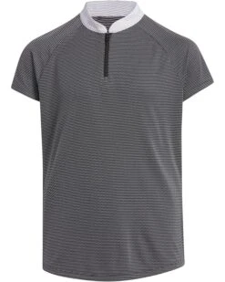 adidas Golf Kids Zip Polo Shirt (Little Kids/Big Kids) | Shirts & Tops