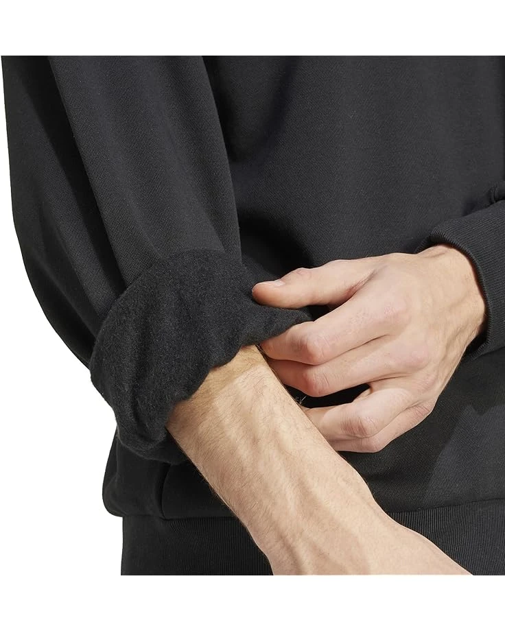 adidas All SZN Fleece 1/4 Zip Crew | Hoodies & Sweatshirts 4 adidas All SZN Fleece 1/4 Zip Crew | Hoodies & Sweatshirts - Image 4